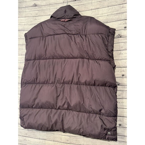 Free People FP Movement In A Bubble Puffer Vest Womens Sz L Oversized Purple - Picture 8 of 14